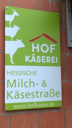 Hofschild Hessiche Milch- und Käsestraße